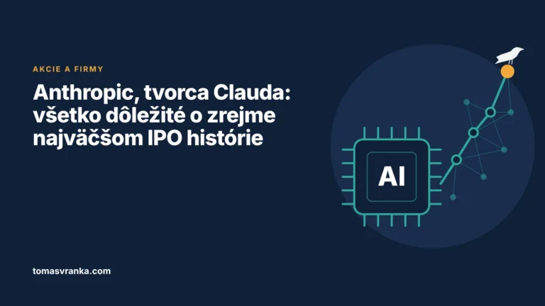 Anthropic, tvorca Clauda: všetko dôležité o zrejme najväčšom IPO histórie