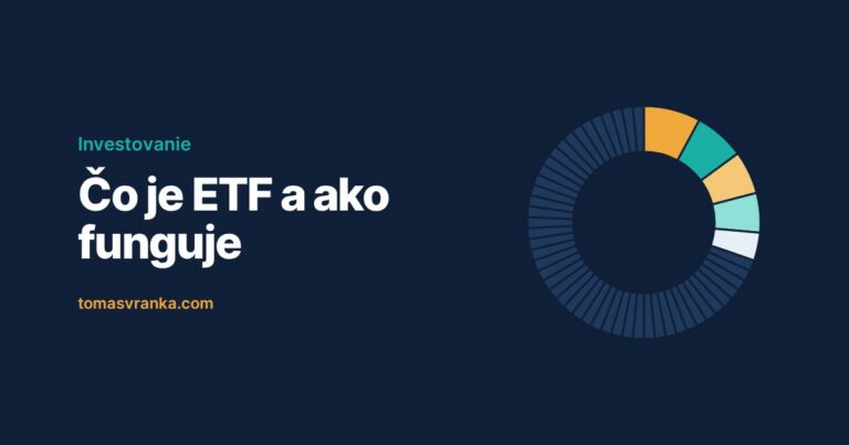 Čo je ETF, ako funguje a čo od neho čakať?