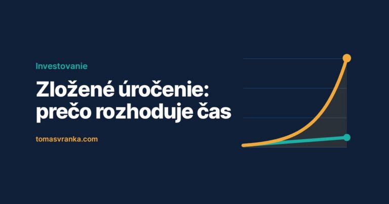 Zložené úročenie: prečo rozhoduje čas